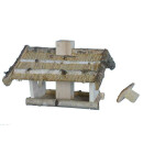 Futterhaus mit Futtersilo